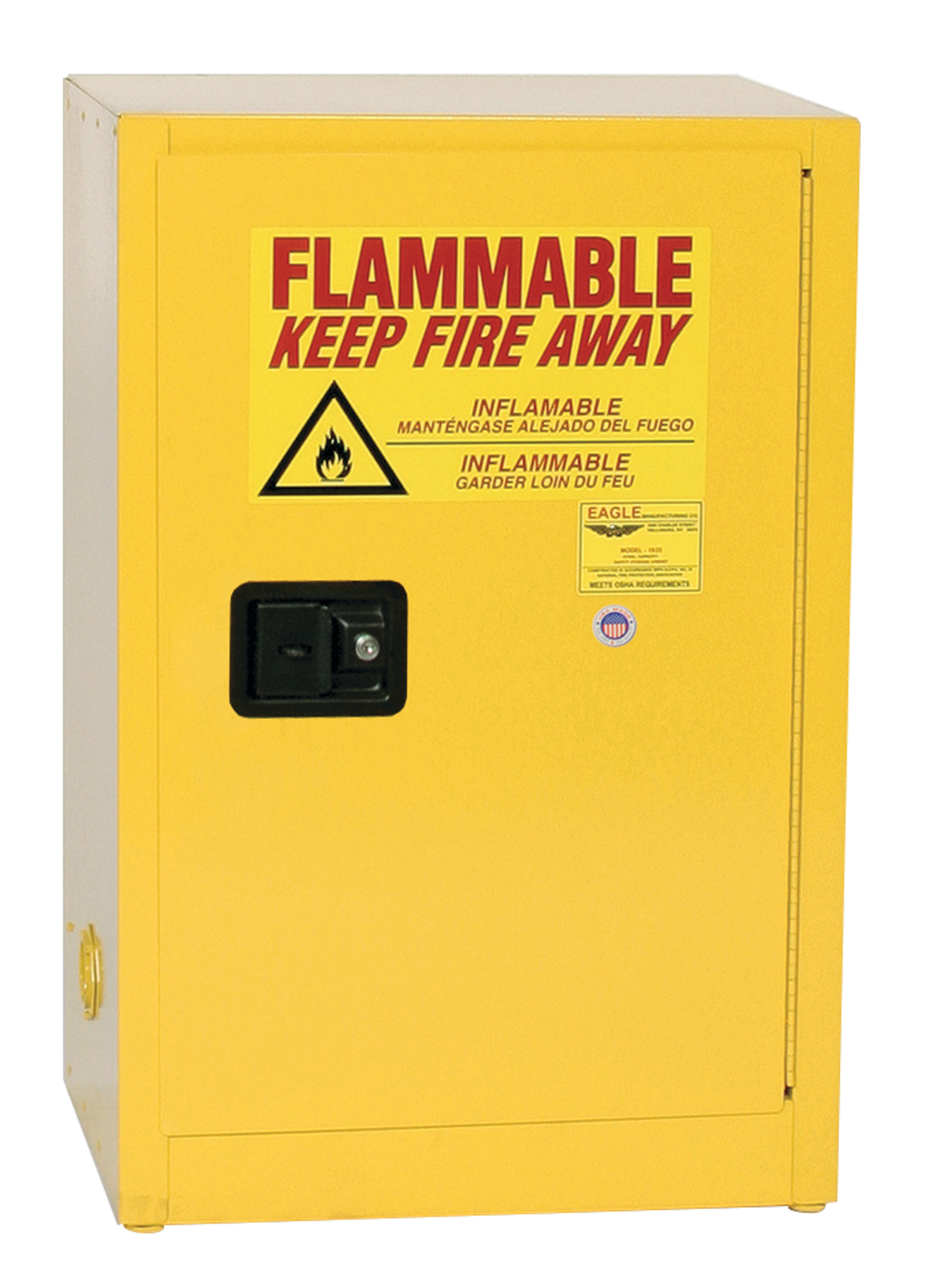 Eagle Space Saver Flammable Safety Cabinet - Safety Cabinet